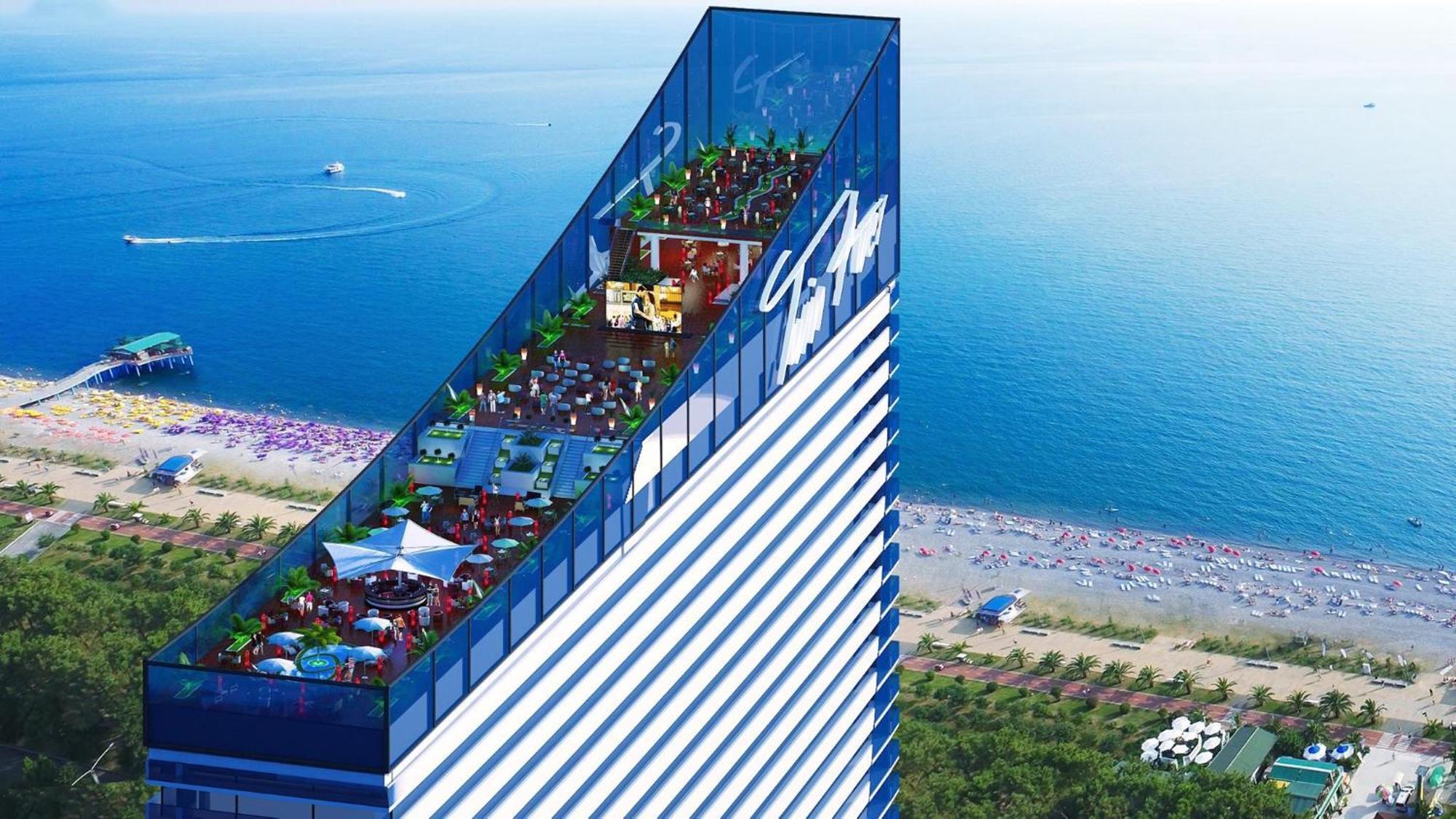 Orbi City Sea View Aparthotel Batoemi Buitenkant foto