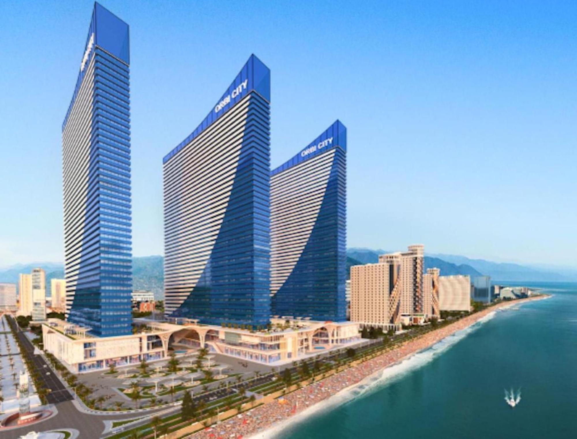 Orbi City Sea View Aparthotel Batoemi Buitenkant foto